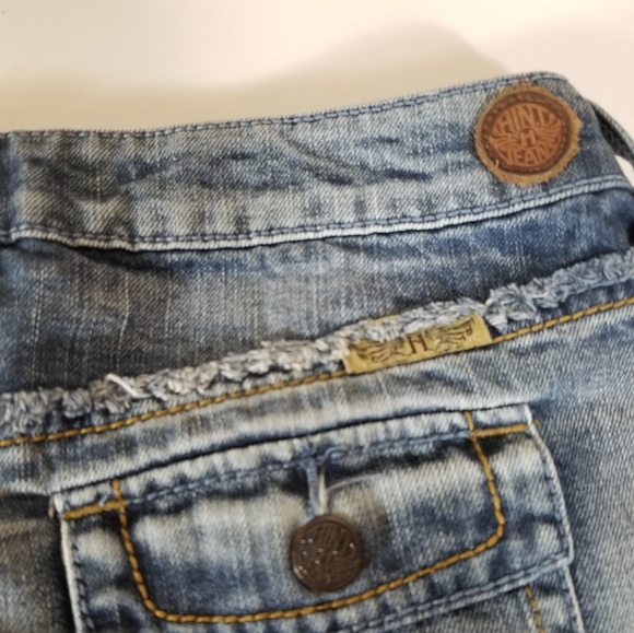 🦋Hint Jeans Mini Skirt Size 3 - Picture 6 of 7